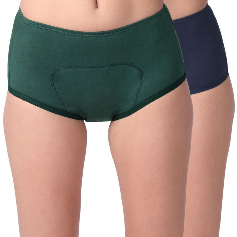 Adira Pack of 2 Period Boxers - Multi-Color (XXS)