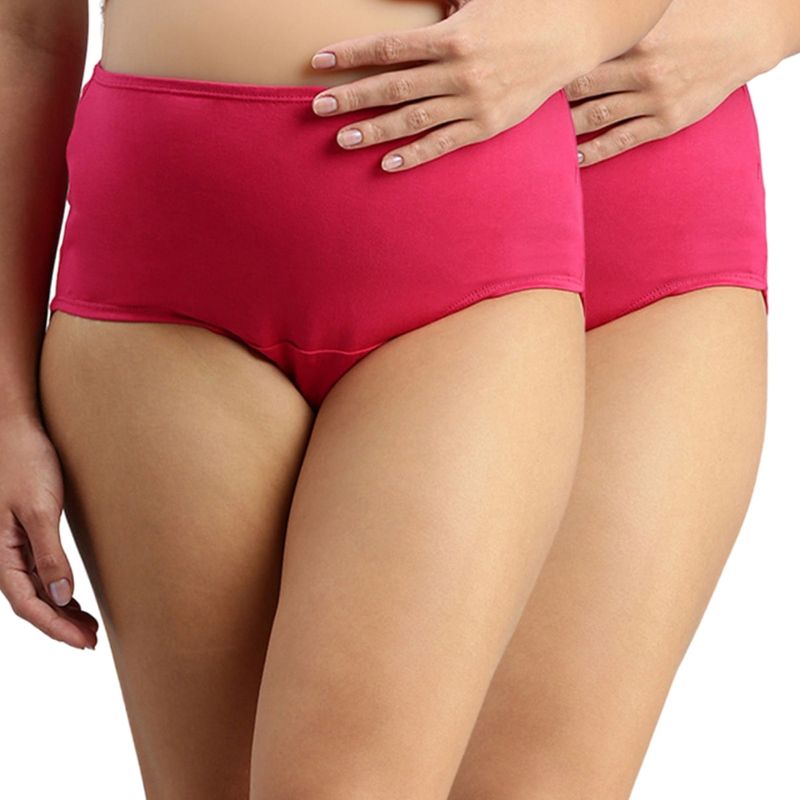 Morph Maternity Pack Of 2 Maternity Hygiene Panties - Pink (M)