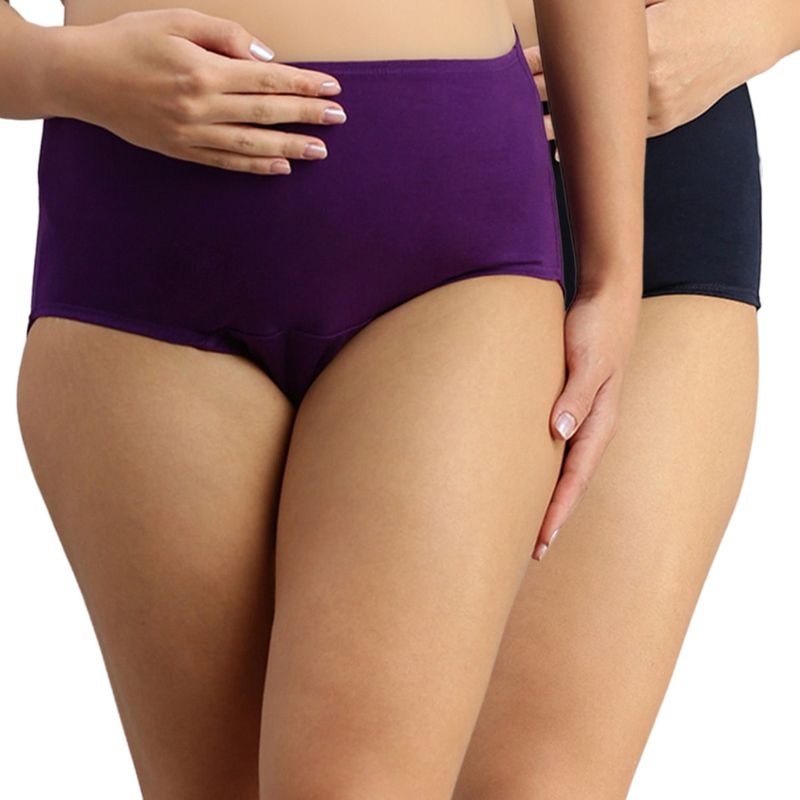 Morph Maternity Pack Of 2 Maternity Hygiene Panties - Multi-Color (XL)