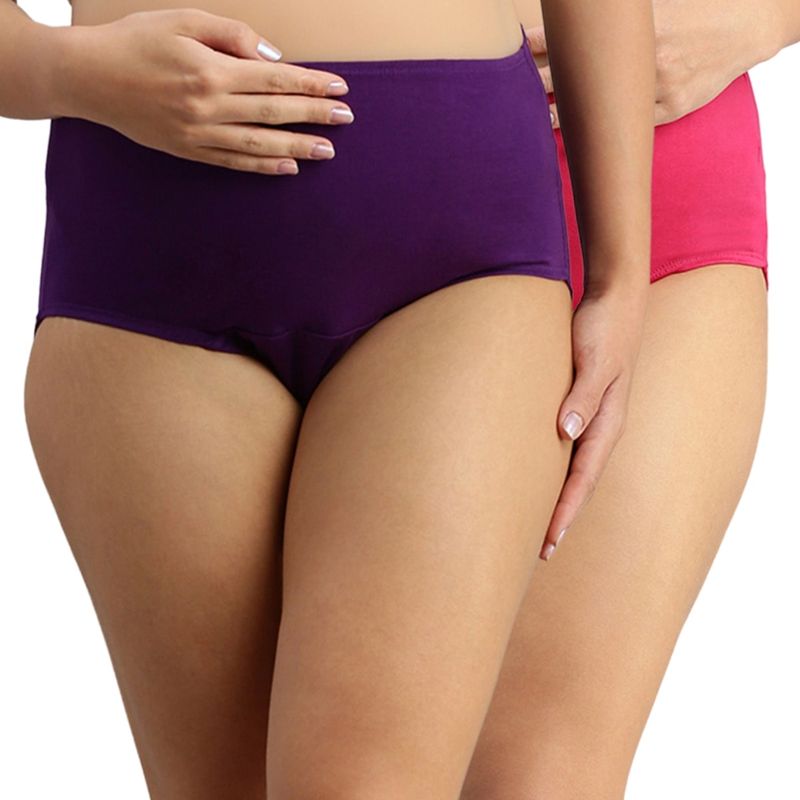 Morph Maternity Pack Of 2 Maternity Hygiene Panties - Multi-Color (M)