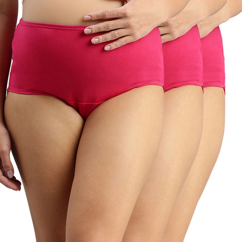 Morph Maternity Pack Of 3 Maternity Hygiene Panties - Pink (M)