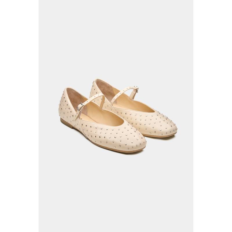 Oroh Women Beige Sintra Ballerina (EURO 36)