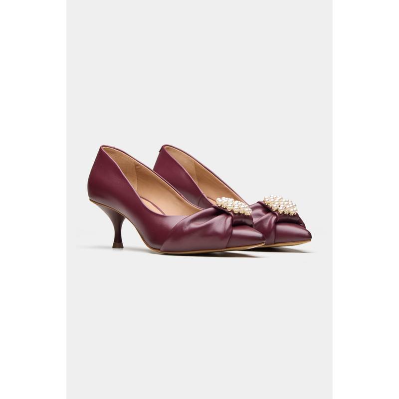 Oroh Women Purple Huddersfield Pump Heels (EURO 35)