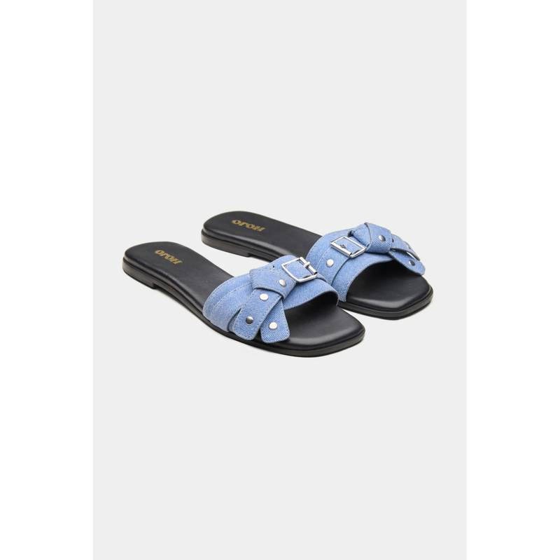 Oroh Women Blue Manchester Flats (EURO 36)