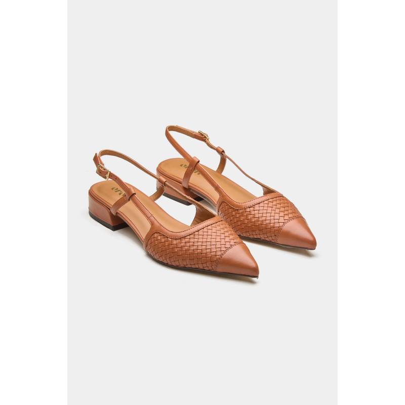 Oroh Women Tan Nova Block Heels (EURO 36)