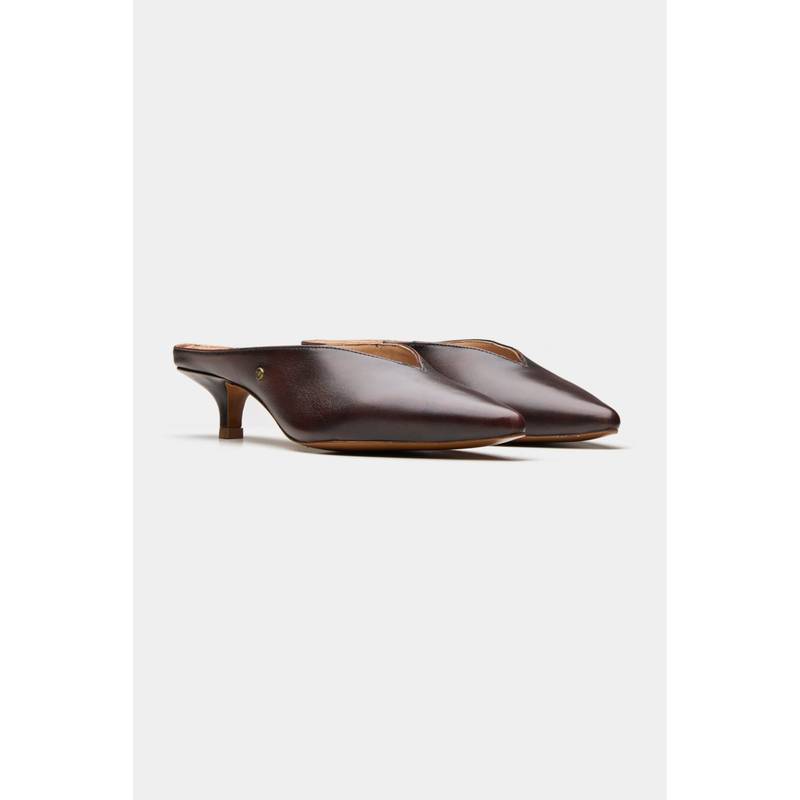 Oroh Women Brown Segin Kitten Heels (EURO 36)
