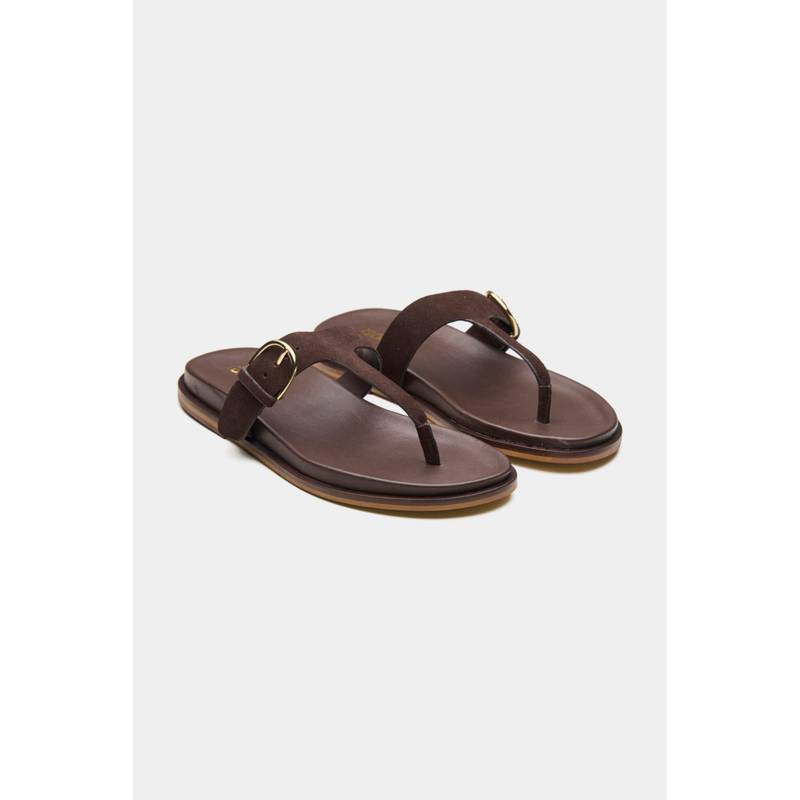 Oroh Women Brown Metis Sandals (EURO 36)