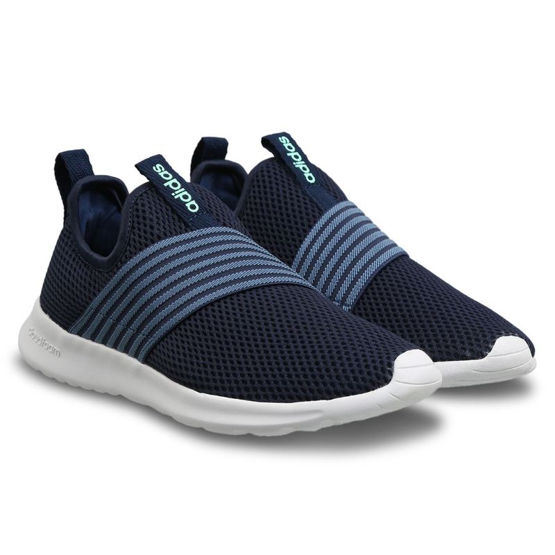 adidas navy blue running shoes