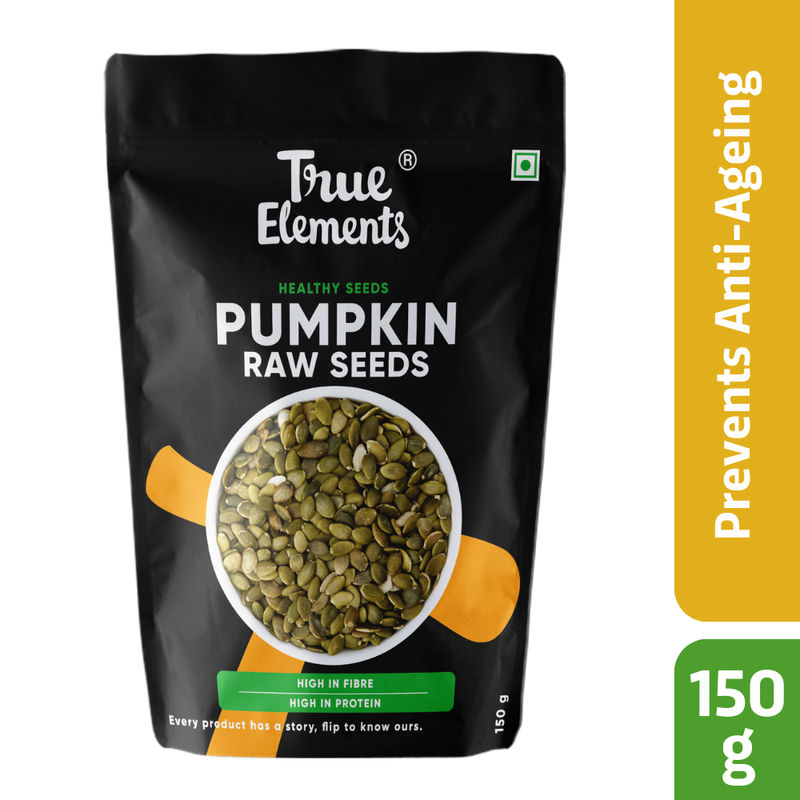 True Elements Raw Pumpkin Seeds - Prevents Anti Ageing