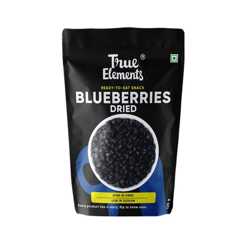 True Elements Dried Blueberries - Reduces Dark Spots