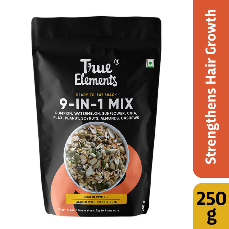 True Elements 9-in-1 Snack Mix - Strengthens Hair Growth