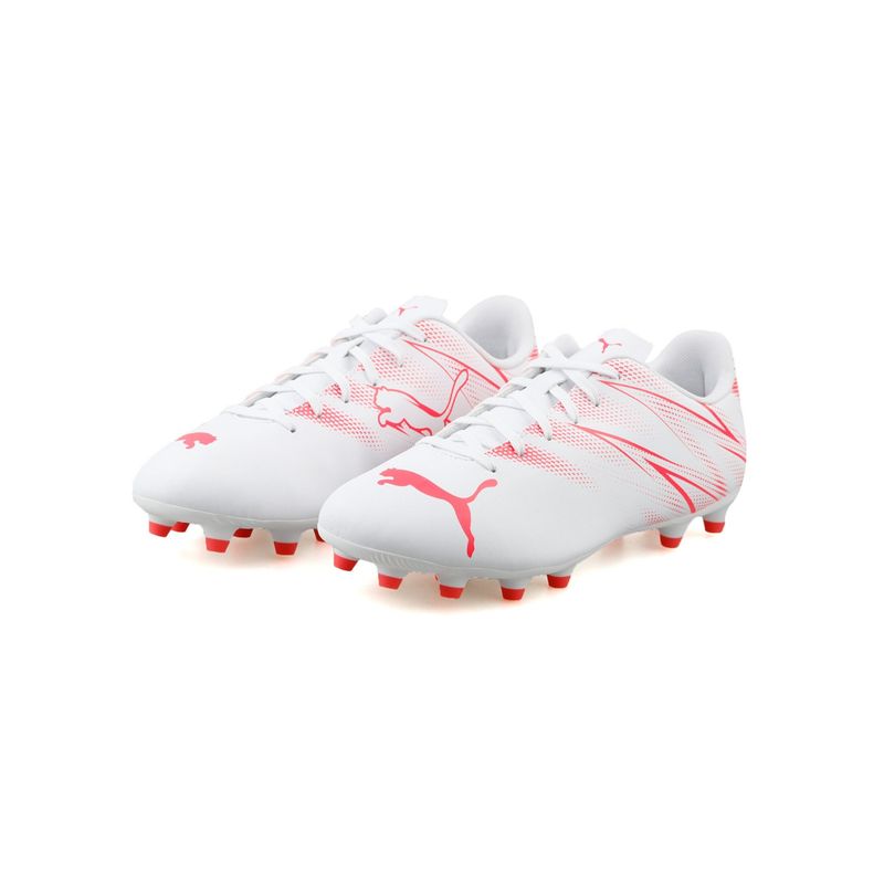 Puma Attacanto FG/AG White Football Shoes (UK 7)