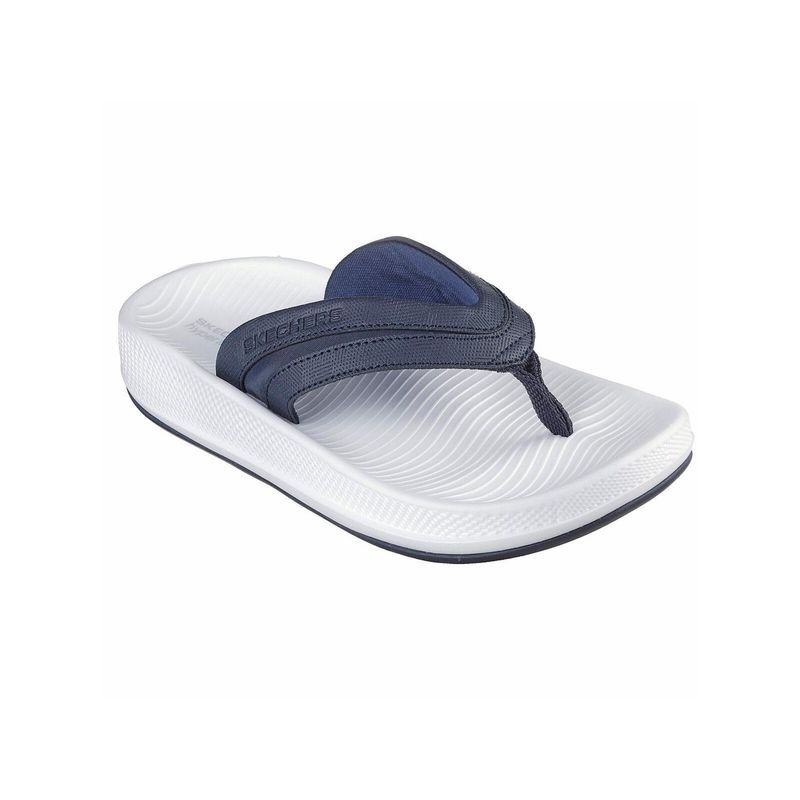 SKECHERS Women HYPER Flipflop - Navy Blue (UK 6)