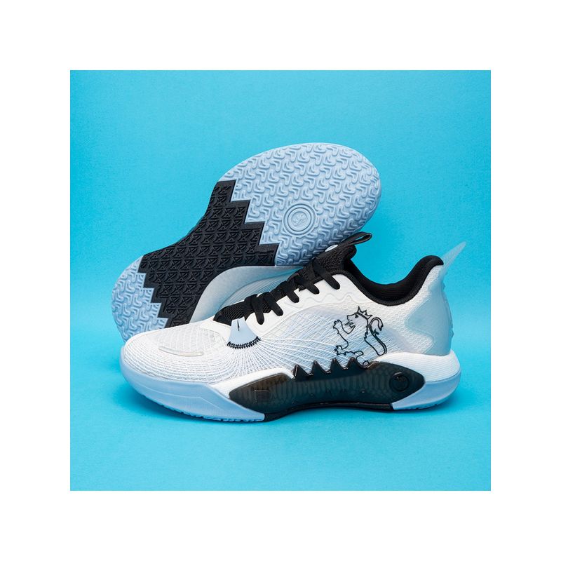 Red Tape ETPU Men Textured Blue Basketball Shoes (UK 9)