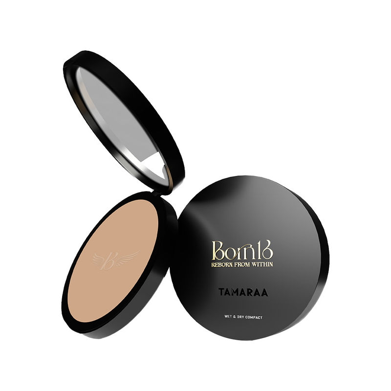 Born16 Tamaraa Wet & Dry Compact Powder - Kingdom’s Sand