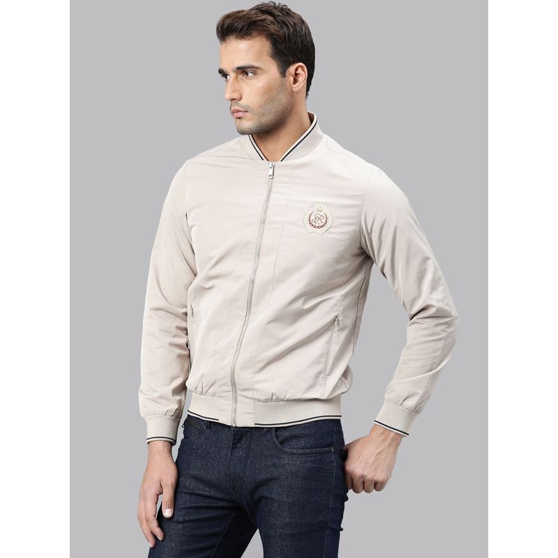 Buy Rare Rabbit Beige Wind Cheater Jacket Online