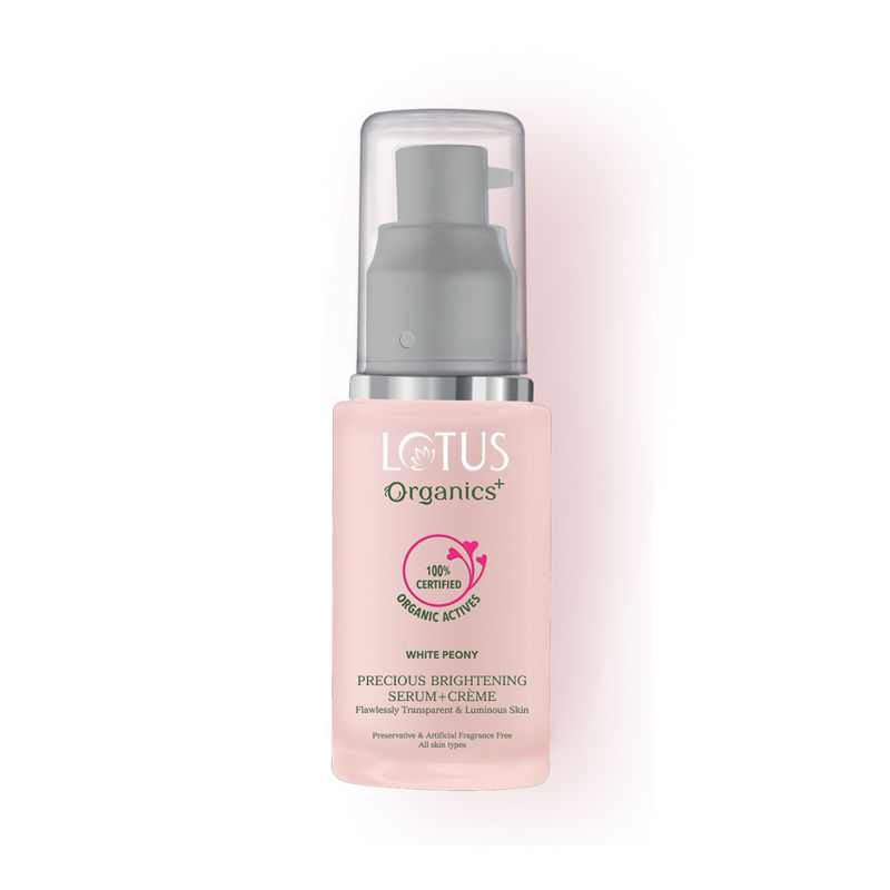 Lotus Organics Precious Brightening Serum+ Crème