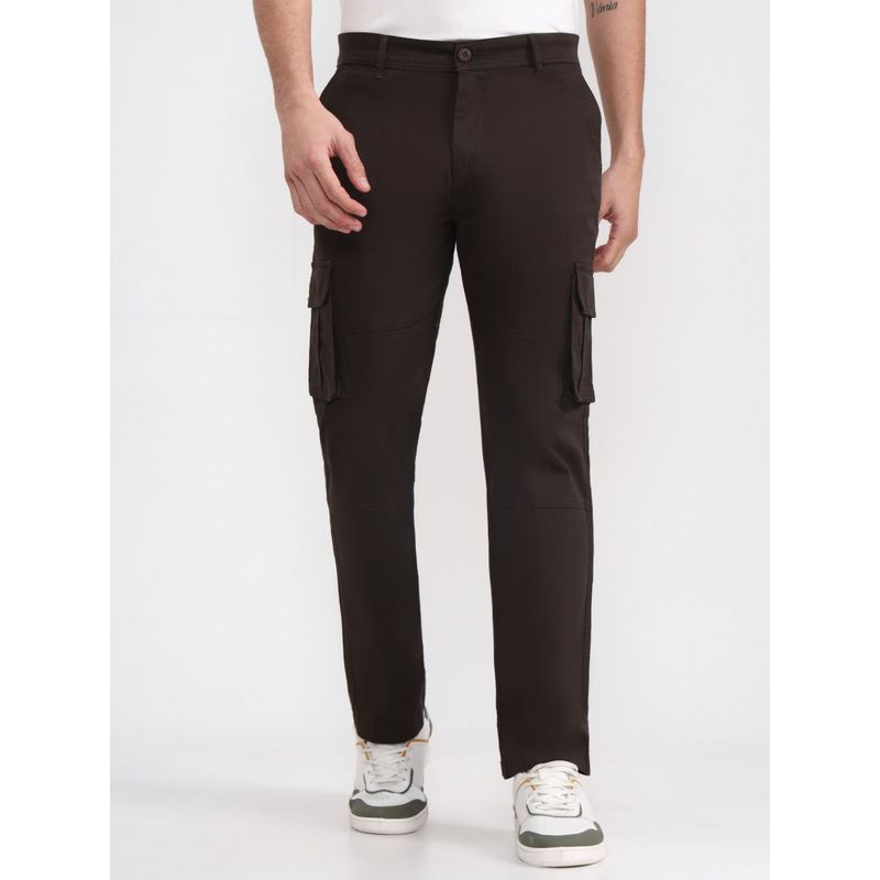 Greenfibre Men Dark Brown Cargo (30)