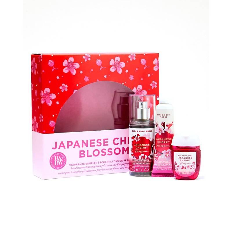 Bath & Body Works Japanese Cherry Blossom Gift Set