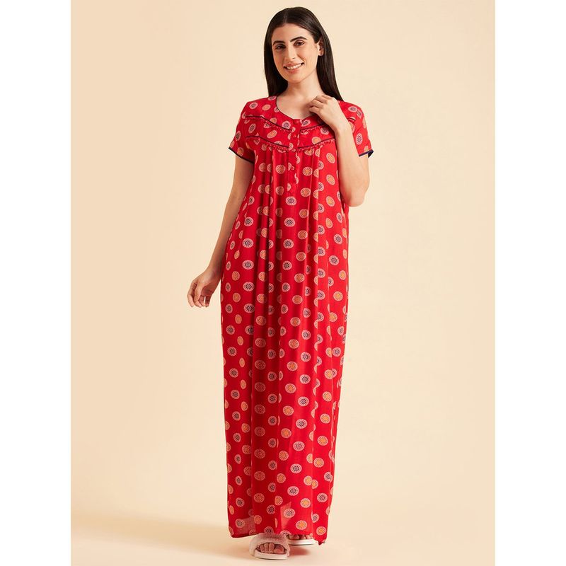 Cosy Dream Dress - Red main image 0