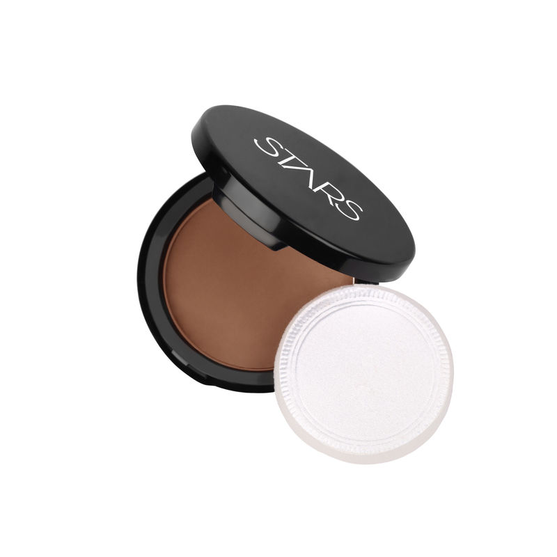 Stars Cosmetics Photo Fix Hd 2 In 1 Powder + Foundation For Face Makeup Matte Finish - Almond