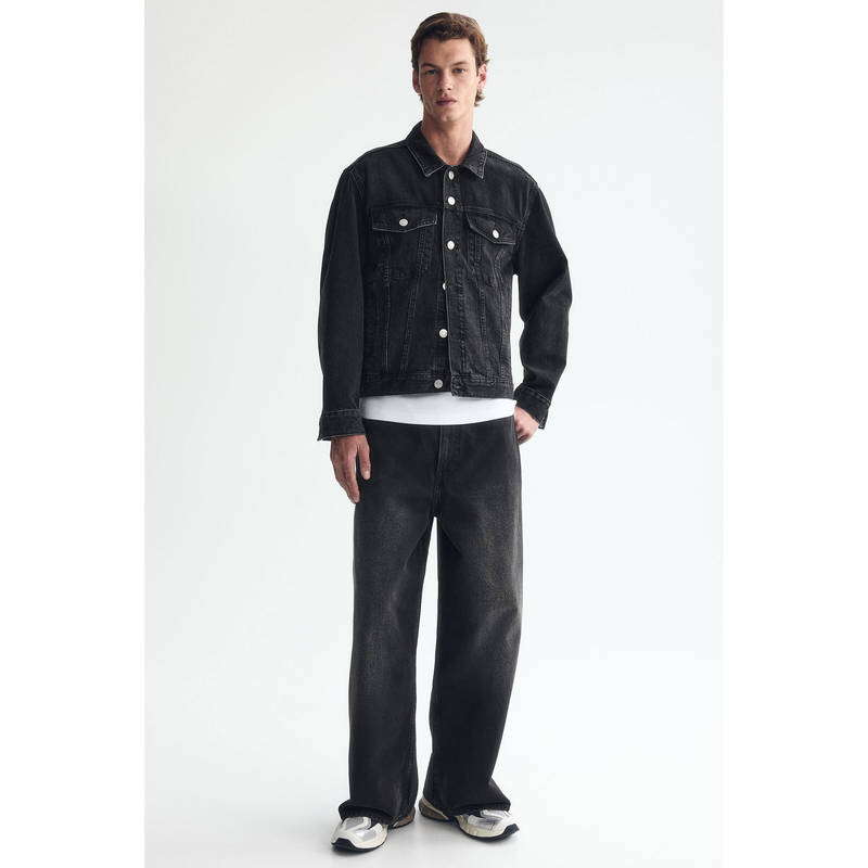 H&M Men Black Baggy Jeans (28/30)