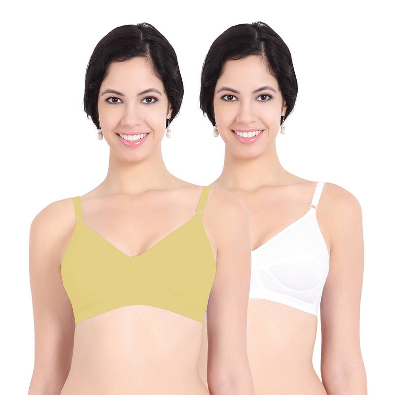Sonari Health women's Regular Bra- Pack of 2 - Multi-Color (38C)