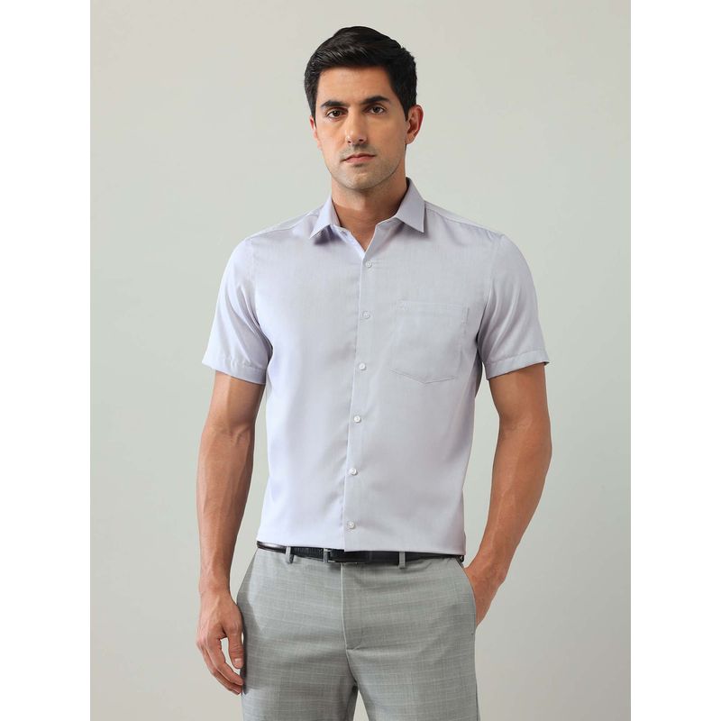Arrow Men Pure Cotton Auto Press Shirt (38)