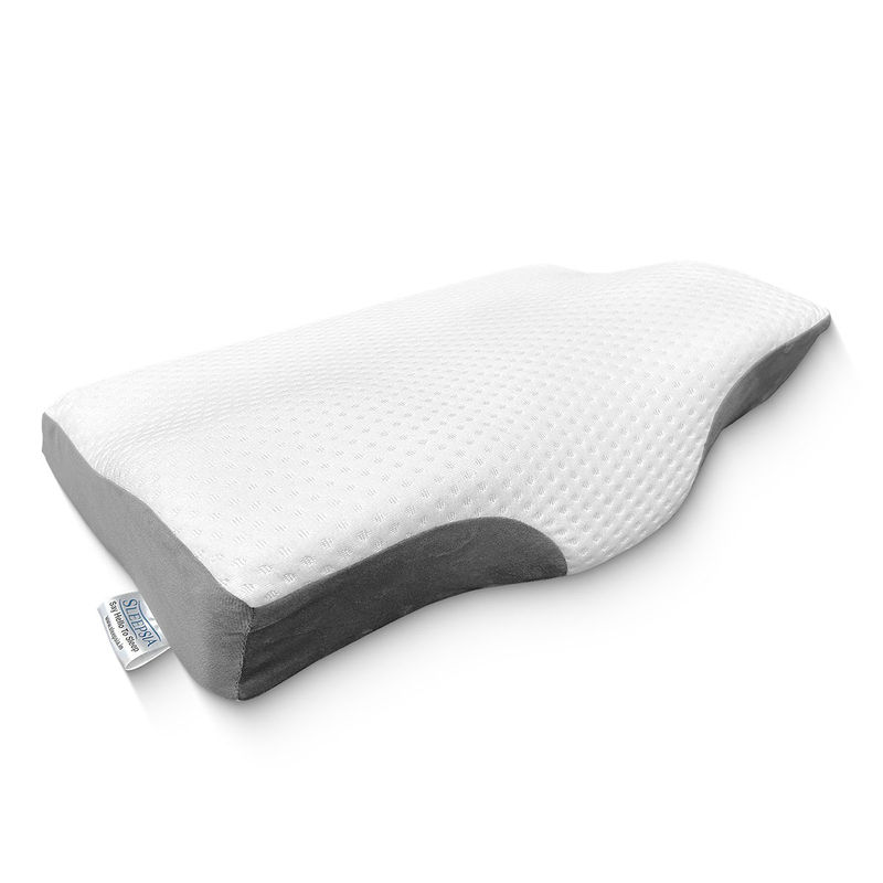 Buy SLEEPSIA Orthopedic Cervical Contour Pillow for Neck & Shoulder