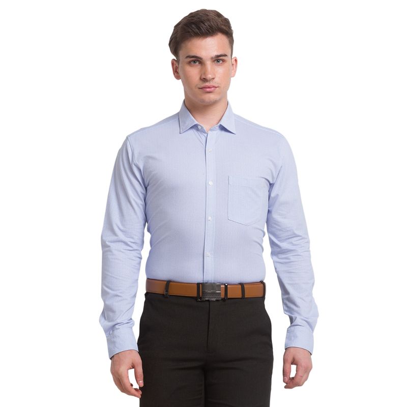 Park Avenue Medium Blue Shirt (39)
