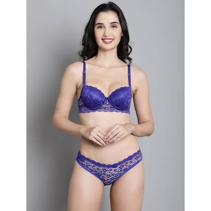 Makclan Lace Enchantment Lingerie (Set of 2) (36B)