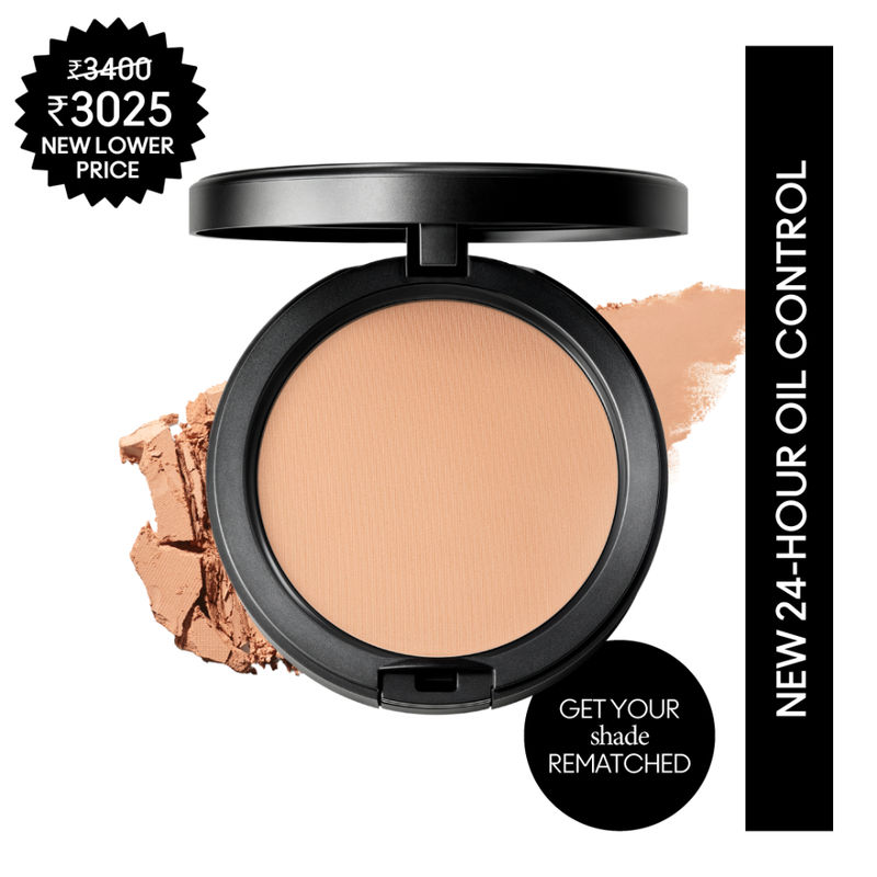 M.A.C Studio Fix Powder Plus 24-Hour Oil Control Compact Foundation With Rose & Red Algae Extracts - Nc27