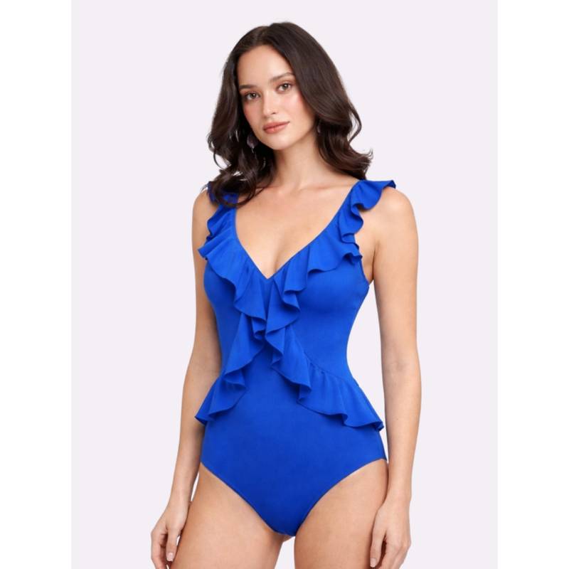 The Active Story Marina Ruffle Swimsuit (XS)