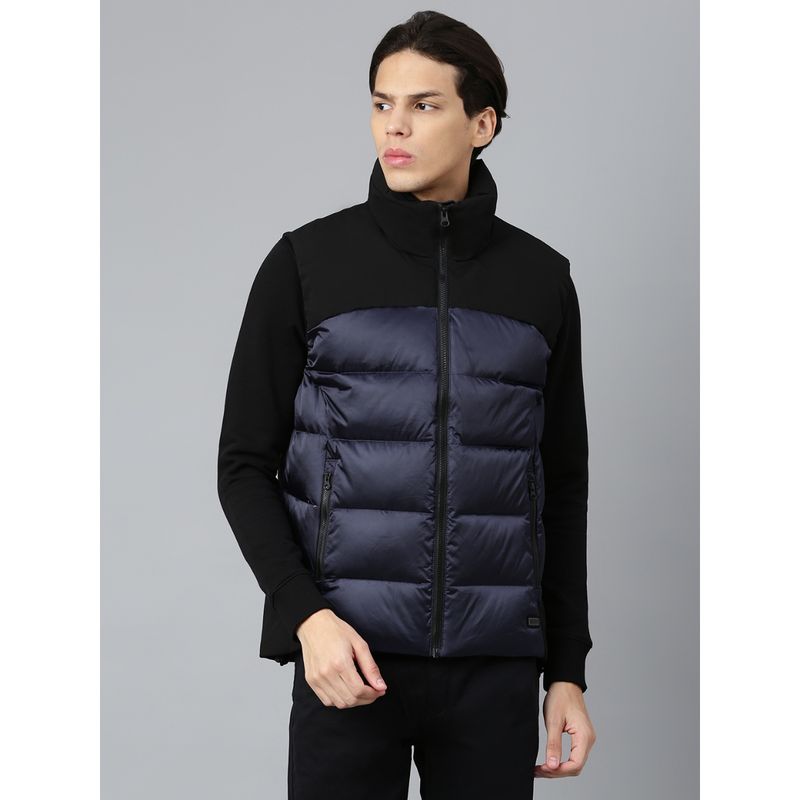 WOODS Colorblock Jacket Black (S)