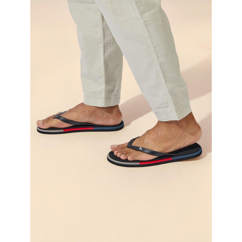 Neeman's Recreation Men Black Flipflop (UK 11)