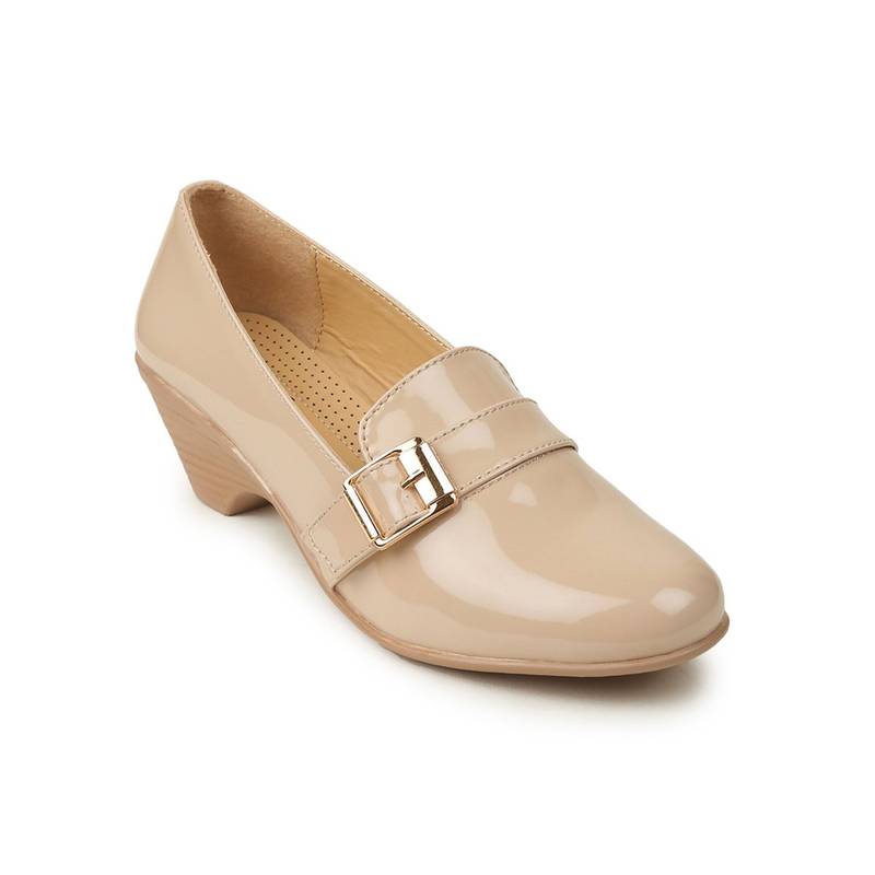 VALIOSAA Solid Off White Pumps (EURO 40) (EURO 40)