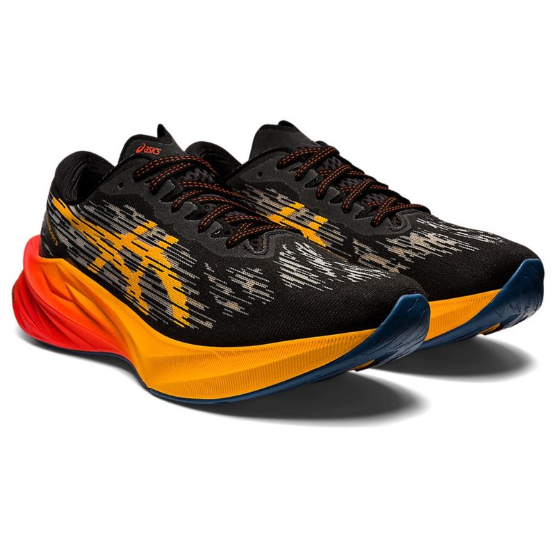 Buy Asics Novablast 3 Black Mens Running Shoes Online