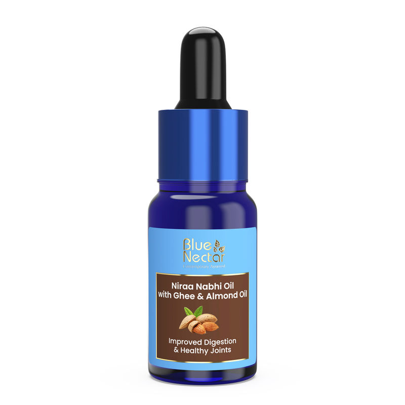 Blue Nectar Nabhi Oil With Pure Ghee & Almond Oil