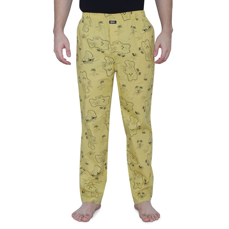 RENZ Combed Cotton Finish Poplin Print Pyjama (S)