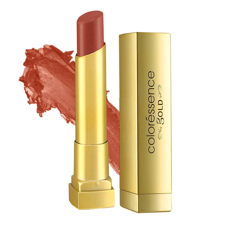 Coloressence Pure Matte Lipstick Velvet Soft Finish Long Long Stay Lip Color - Rusty Nude