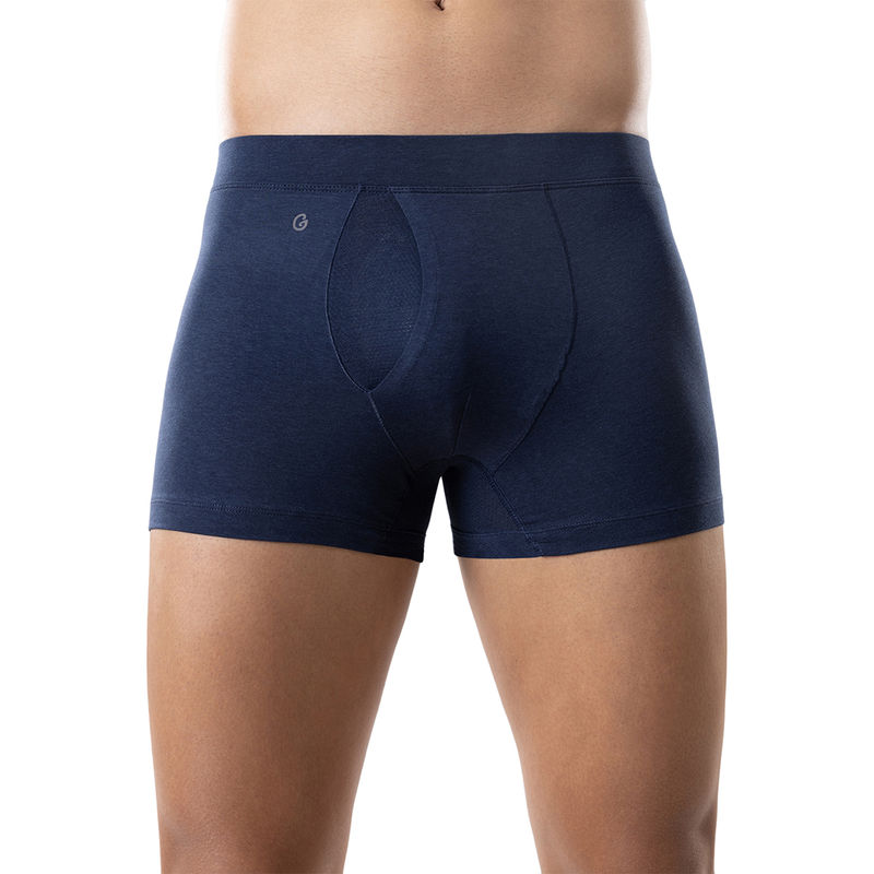 GLOOT Anti Odor Cotton Tencel Cooling Trunk-GLI002-Dress Blues (M)