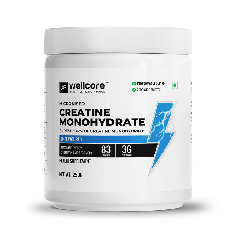 Wellcore Micronised Creatine Monohydrate - Unflavoured