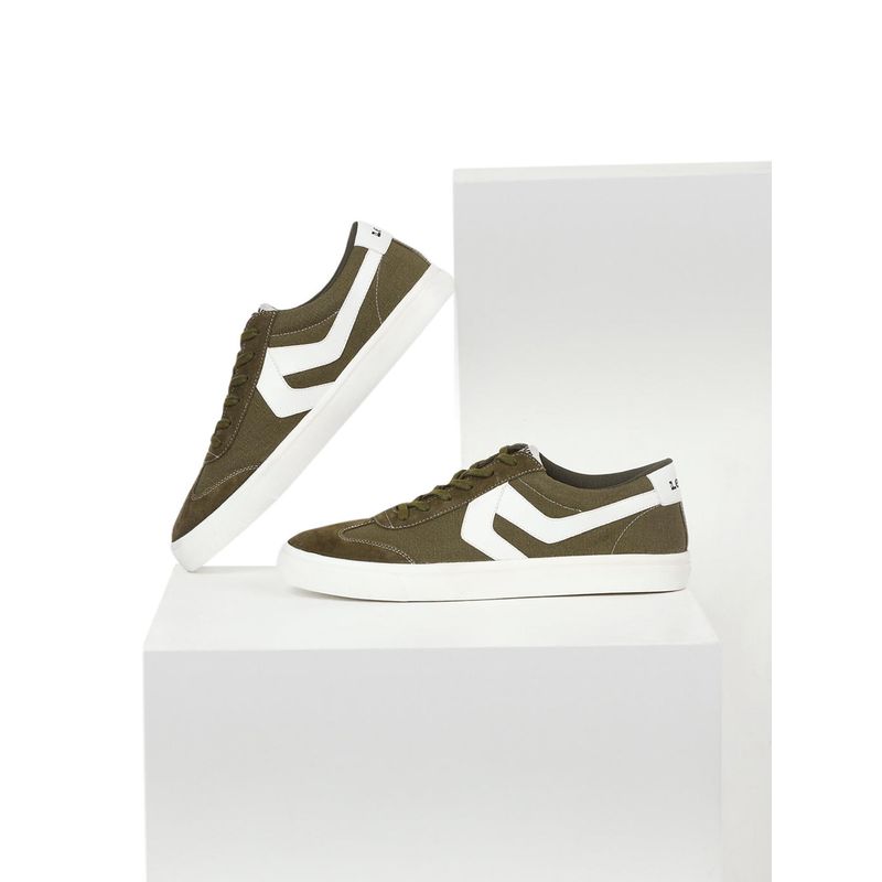 Levi's Mens Olive Colorblock Sneakers (UK 7)