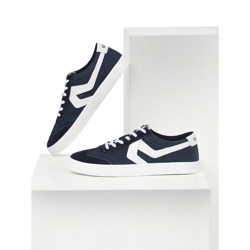 Levi's Mens Navy Blue Colorblock Sneakers (UK 8)