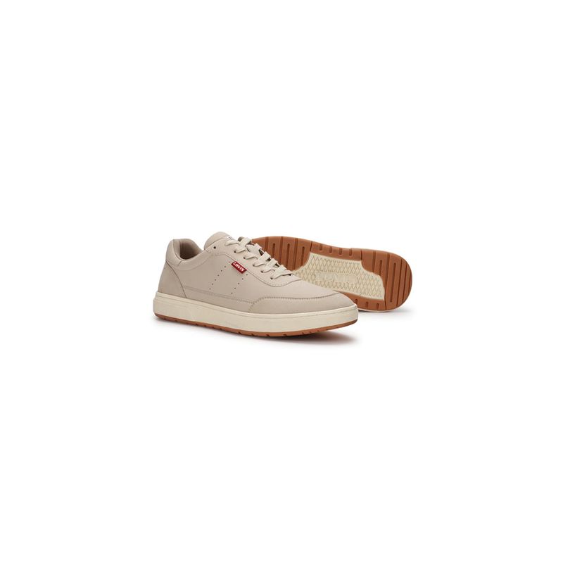 Levi's Mens Beige Solid Sneakers (UK 9)