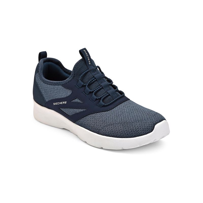 SKECHERS Womens Dynamight 2.0 Navy Blue Casual Slip Sneakers (US 10)