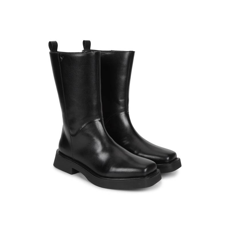Yoho Women High Casual Boots - Black (UK 8)