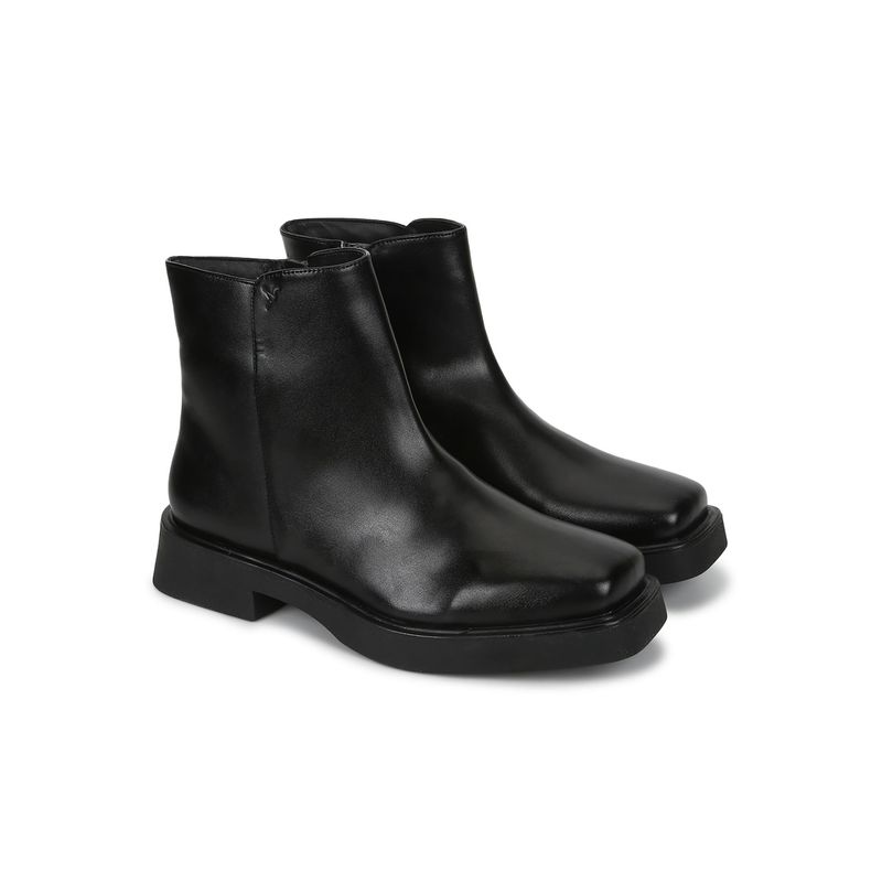 Yoho Women High Casual Boots - Black (UK 4)