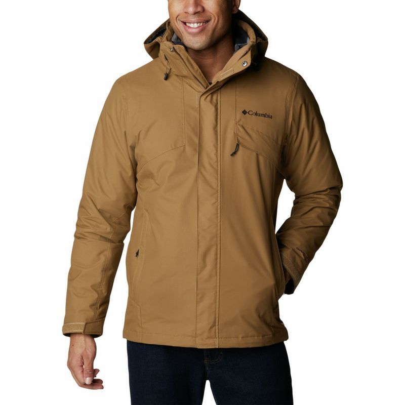 Buy Columbia Mens Brown Omni Heat Reflective Bugaboo II Fleece Interchange Jacket Online