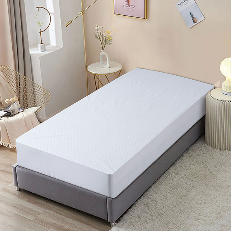 MEMOIR Diamond Shield Mattress Cover (White) (78 x 36 inch)